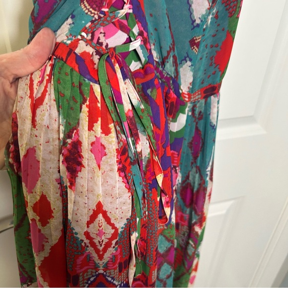 Anthropologie Maeve Tarana Maxi Dress Size 10 - Picture 13 of 16